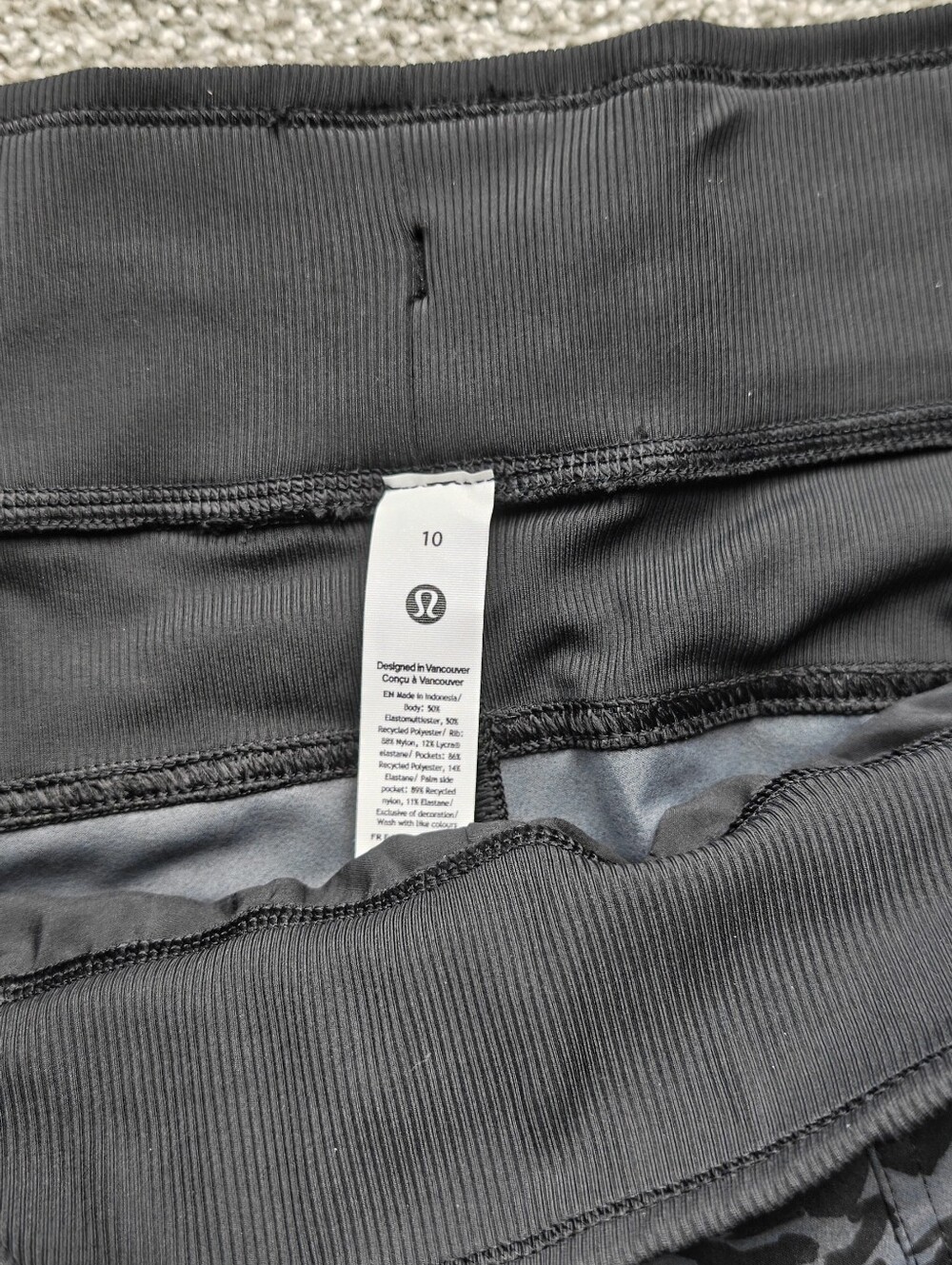 NWT Lululemon Dance Studio Mid-rise Joggers - Leopard Warp Black - Picture 2 of 4